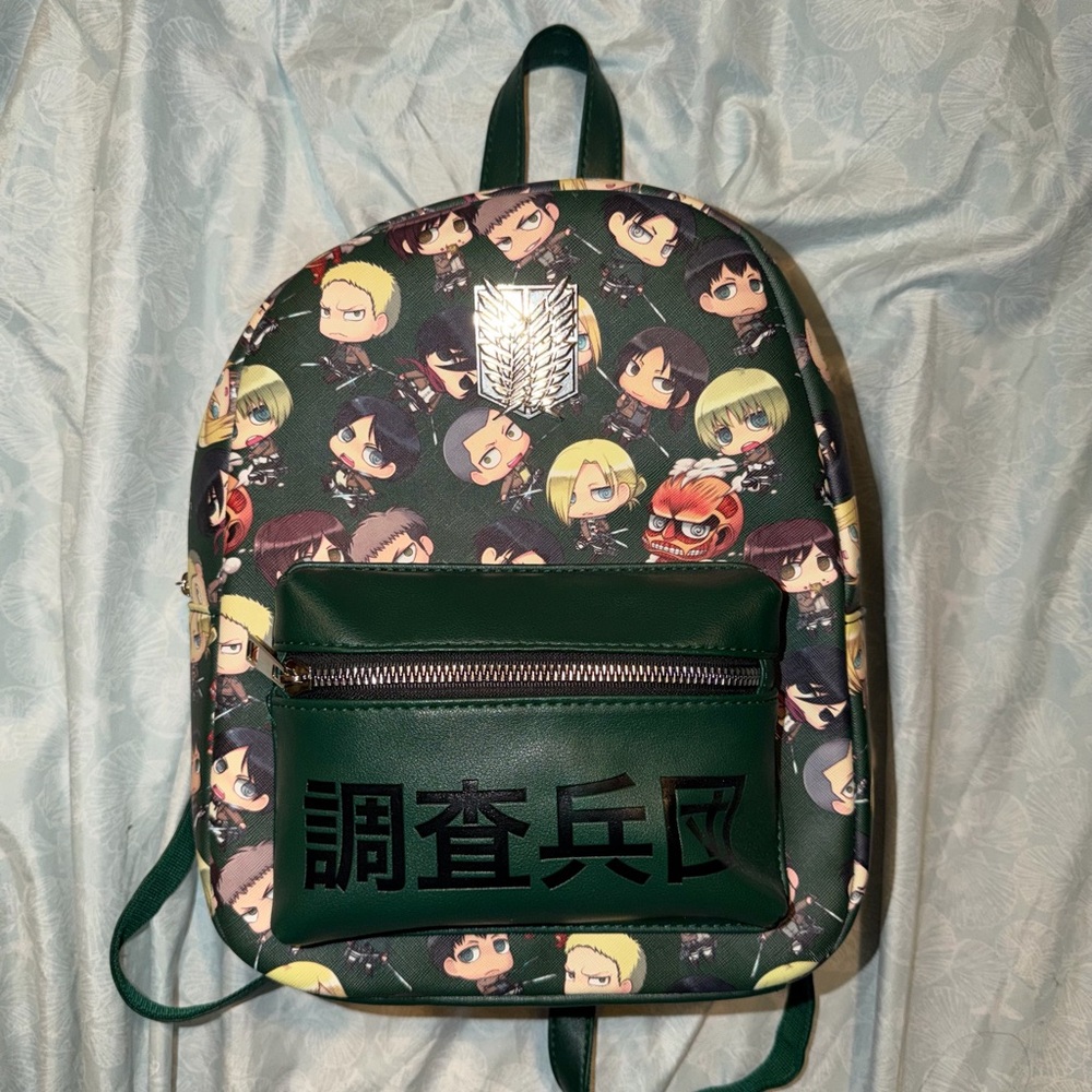 Character Mini Backpack - Attack On Titan Inspired - image 1